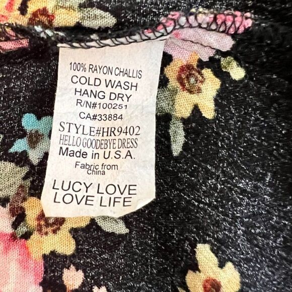 Lucy Love Jumpsuit Romper Maxi Dress sz Medium - Picture 7 of 8